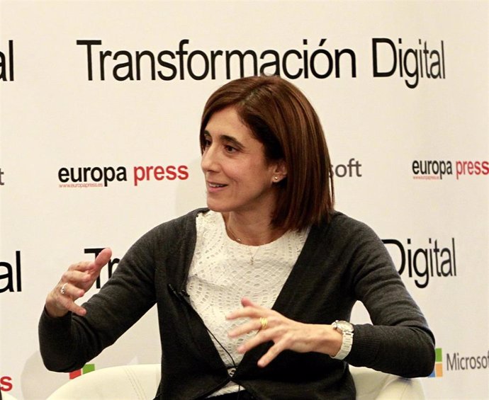Pilar López (Microsoft) en el desayuno de Transformación Banca Digital 