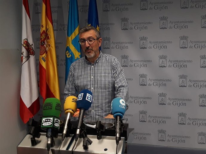 José Carlos Fernández Sarasola, portavoz de Ciudadanos en el Ayuntamiento de Gijón