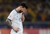 Foto: Messi: "El árbitro les favoreció, Brasil maneja mucho en la Conmebol"
