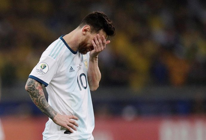 Messi lamenta la derrota de Argentina