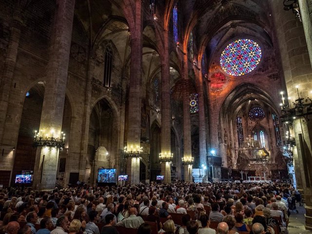 Concierto partipativo de 'la Caixa' en la Catedral de Mallorca