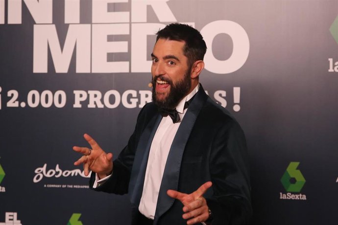 El presentador, Dani Mateo, asiste a la fiesta "2.000 programas de El Intermedio"