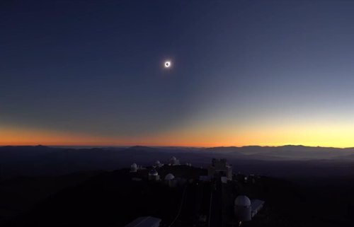 Eclipse solar total del 2 de julio de 2019 desde el Observatorio de La Silla (Chile)
