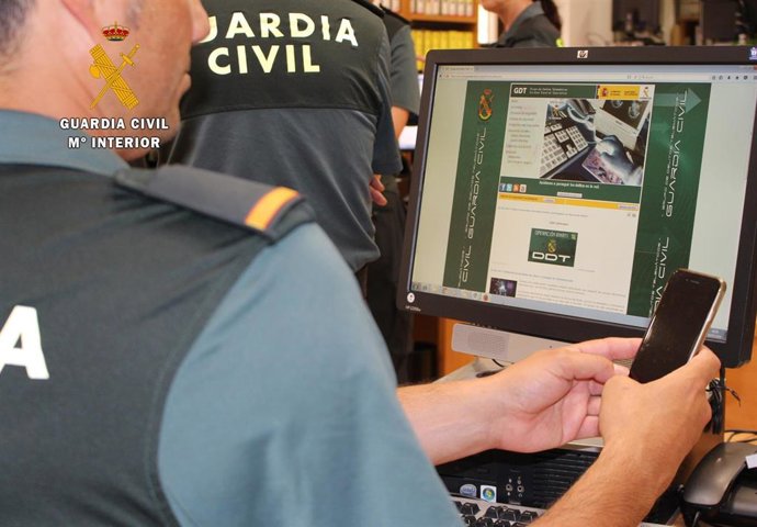 Investigación 'grooming' Guardia Civil