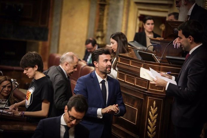 Pau Cambronero en el Congreso de los Diputados