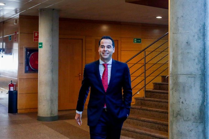 Foto de archivo del portavoz de Ciudadanos en la Asamblea de Madrid, Ignacio Aguado.