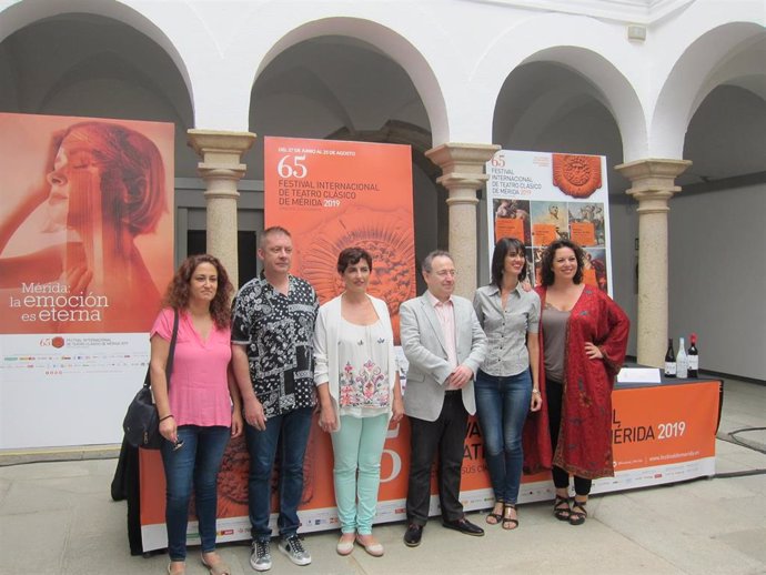 Presentación del taller de canto del Festival de Mérida