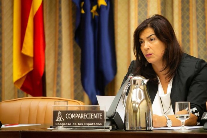 María José Rienda en el Congreso de los Diputados