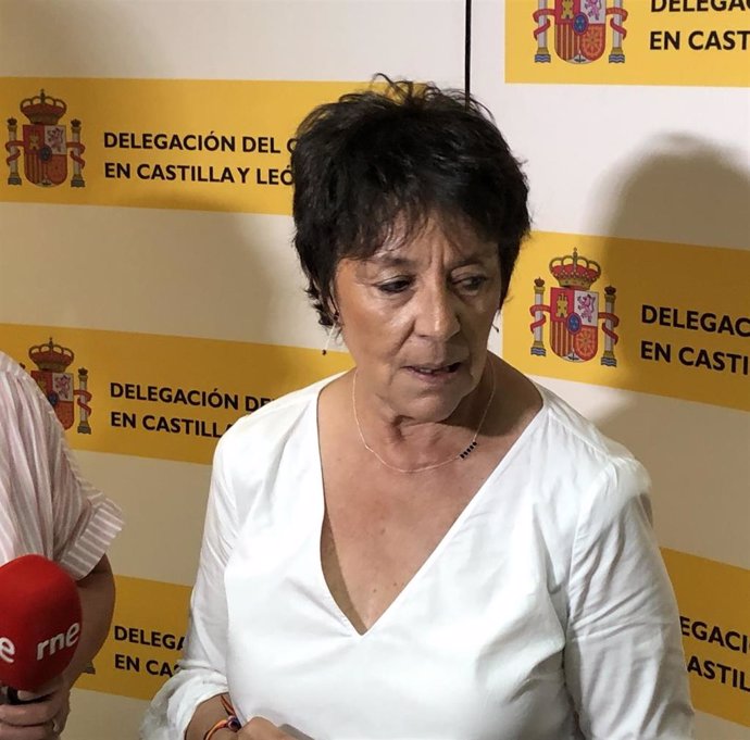 La delegada del Gobierno en Castilla y León, Mercedes Martín.