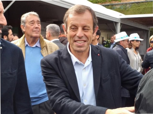 Sandro Rosell: "Llevo dos años esperando, pero estoy muy feliz"