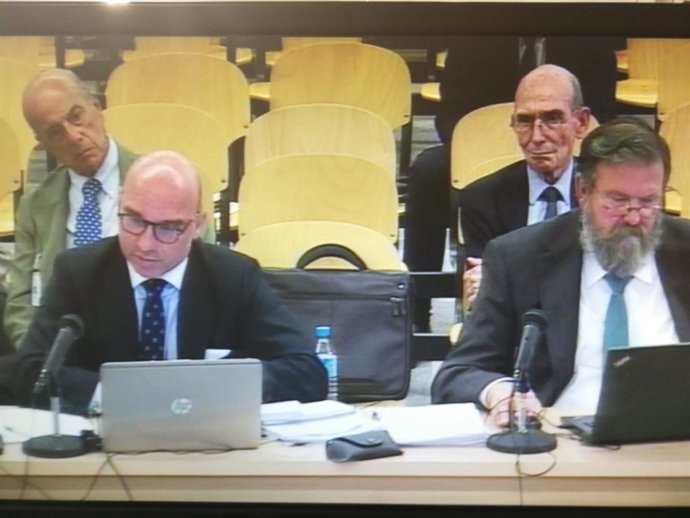 Los peritos judiciales del Banco de España, Antonio Busquets y Víctor Sánchez Noguera