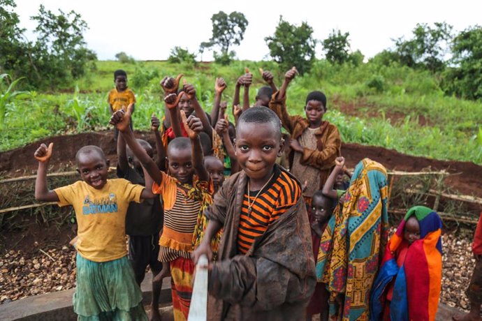 Niños en Burundi