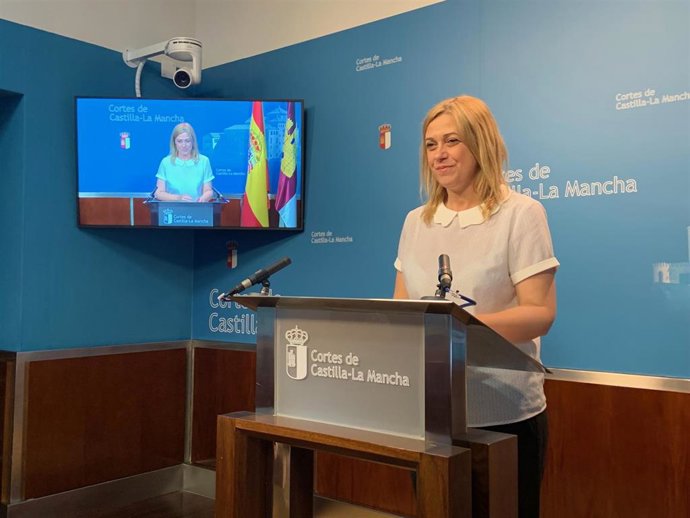 La portavoz de Cs en las Cortes, Carmen Picazo.