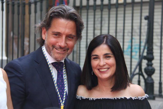 ACTO SOLEMNE DE APERTURA DE LA X LEGISLATURA (GUSTAVO MATOS Y CAROLINA DARIAS)