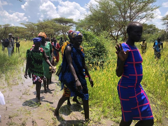 Mujeres en Sudán del Sur