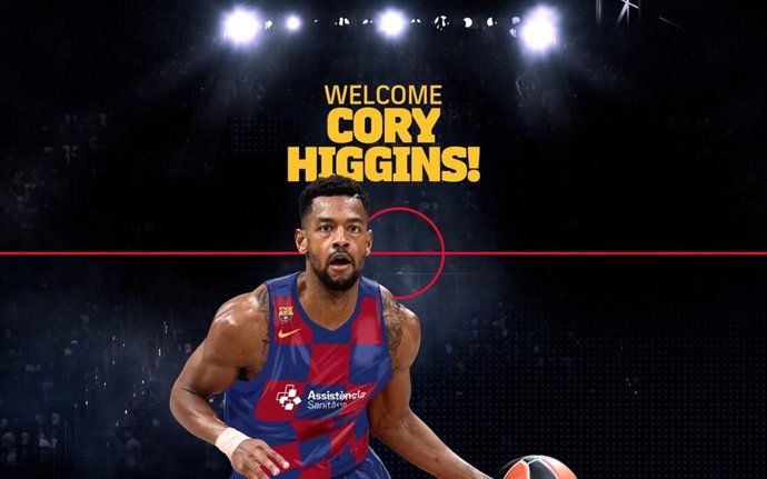 El nuevo jugador del Bara de baloncesto Cory Higgins