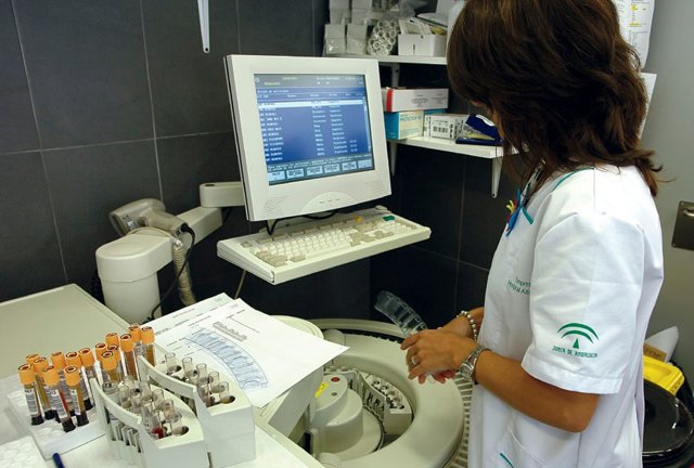 Laboratoriio del Hospital de Alcaudete