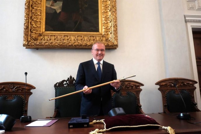 Pellicer en el pleno de investidura repetido