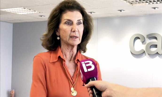 La presidenta de la CAEB, Carmen Planas, en una imagen de archivo.