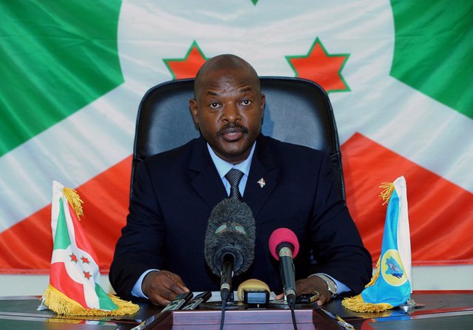 El presidente de Burundi, Pierre Nkurunziza.