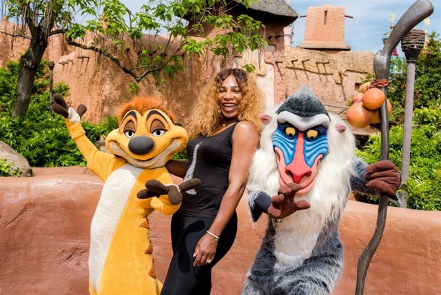 Serena Williams en Disneyland Paris
