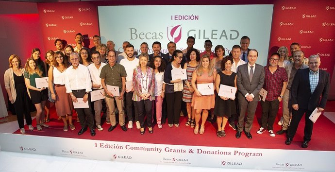 Instituciones y organizaciones no gubernamentales reconocidas por Gilead en la I Edición del Community Grants & Donations Program