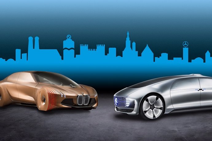 Futuros vehículos autónomos de BMW y Daimler