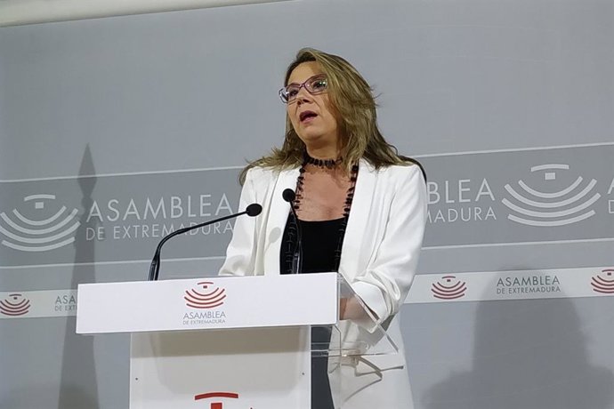 Cristina Teniente, en rueda de prensa
