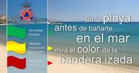 Los puestos de vigilancia de playas del Plan Copla abren con bandera amarilla en la vertiente mediterránea de La Manga