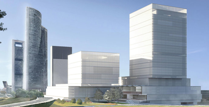 Infografía de uno de los proyectos para reformar el Hospital La Pa