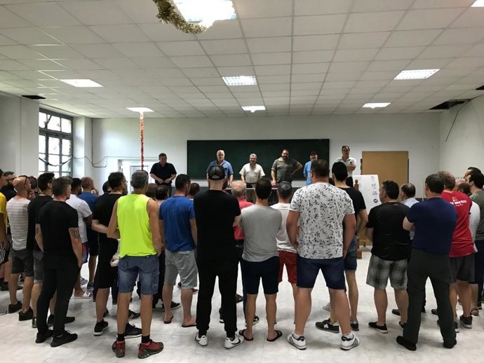 Asamblea de trabajadores GSSP (antigua Trefilerías)