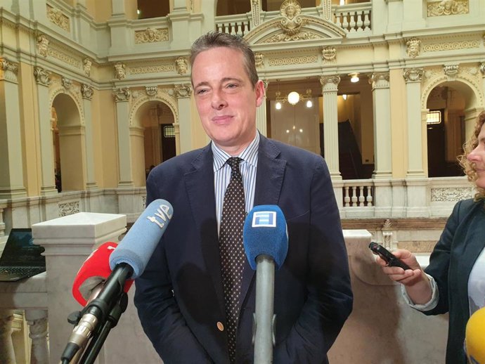 El presidente de la JGPA, Marcelino  Marcos Líndez.