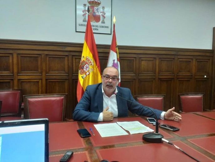 El subdelegado del Gobierno en Soria, Miguel Latorre.