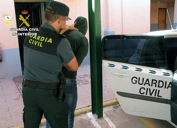 Uno de los detenidos del grupo dedicado a cometer robos en Águilas y Lorca