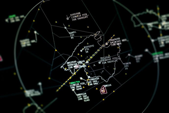 Pantalla d'equipament d'ENAIRE