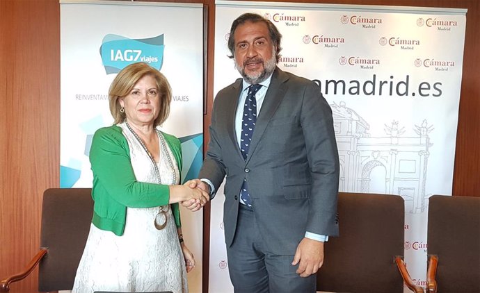 Renovacion del acuerdo entre Club Camara de Madrid e IAG7 Viajes