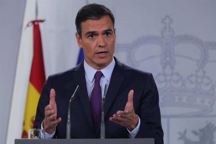 El presidente del Gobierno en funciones y secretario general del PSOE, Pedro Sánchez