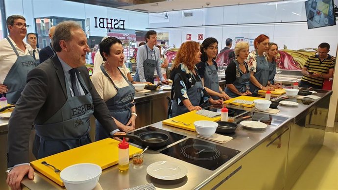 Escuela de Cocina del Mercado de La Ribera en Bilbao
