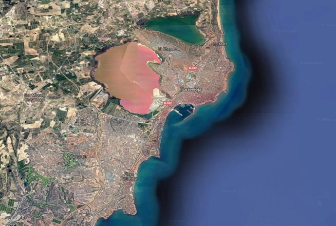 Localización de Torrevieja
