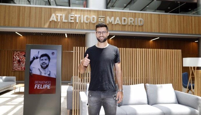 El nuevo jugador del Atlético de Madrid Felipe
