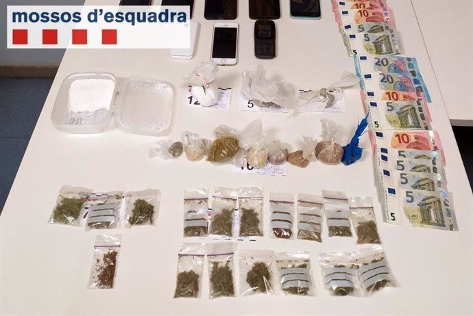 Heroína intervenida en Balaguer