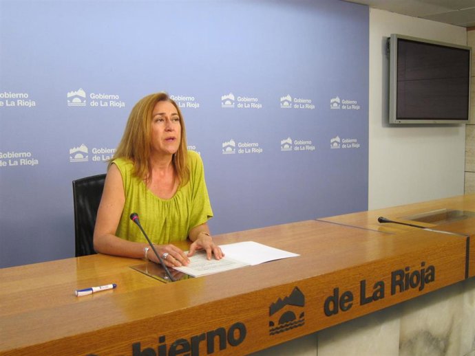 La portavoz del equipo de Gobierno de La Rioja, Begoña Martínez Arregui
