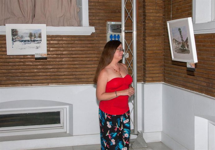 [L Mmcc.Huvmr.Sspa] Abierta La Exposición De Cuadros Por El Concurso De Pintura Dedicado A La Memoria De Elías Cañas En El Virgen Del Rocío