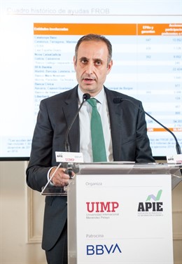 El presidente del Frob, Jaime Ponce