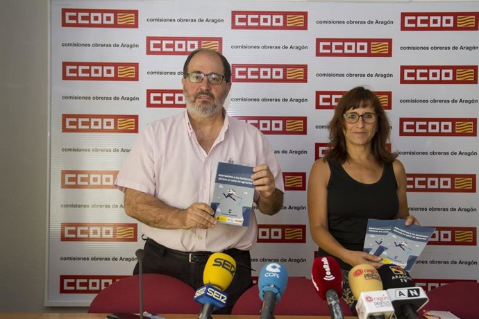 Presentación de la guía de CCOO sobre el uso de herbicidas.