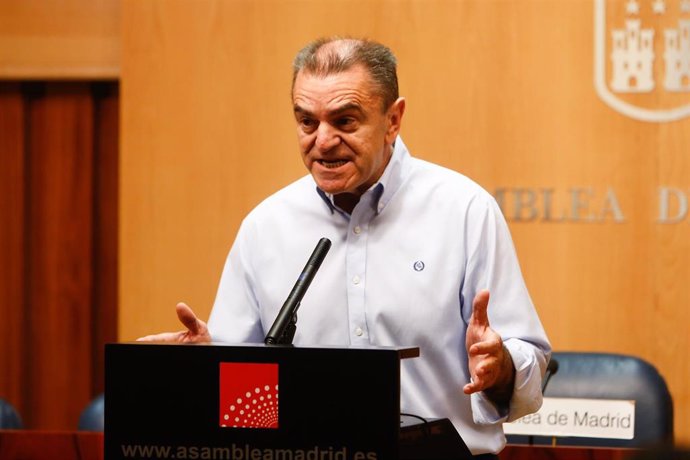 El secretario general del PSOE de Madrid, José Manuel Franco, en una imagen de archivo en la Asamblea de Madrid.