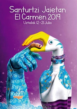 Cartel de las fiestas de Santurtzi