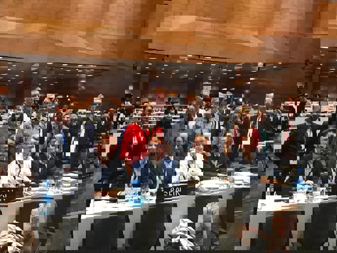 Delegación del proyecto de Risco Caído en Afganistán