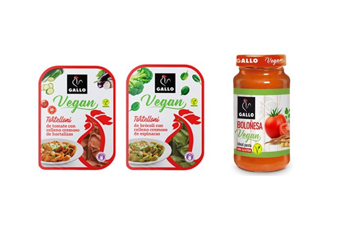 Pastas Gallo lanzan una nueva gamade productos veganos