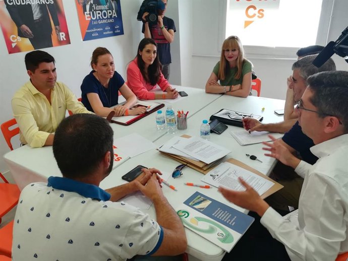 Reunión de Cs con la plataforma 'JaénMerece Más'